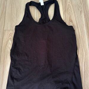 Yogalicious Black Racerback Tank Top